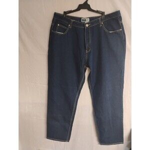 HB Company Relax Fit Womens Blue Jeans Size 20 Casual  Denim